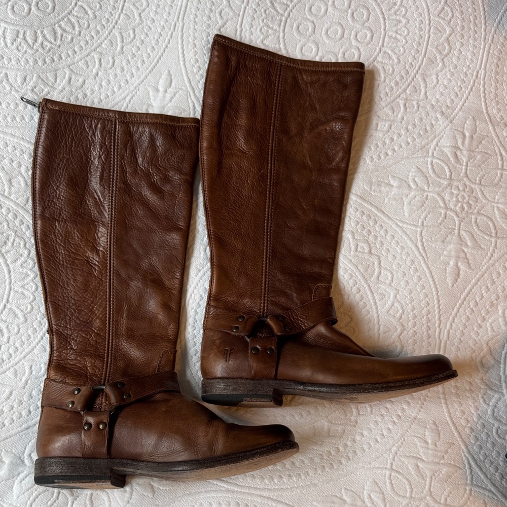 Frye Brown Leather Boots